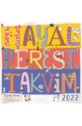 Hayalperest Takvim 2022 (Çıkartma Hediyeli)