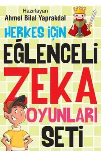 Herkes İçin Eğlenceli Zeka Oyunları Seti (4 Kitap)