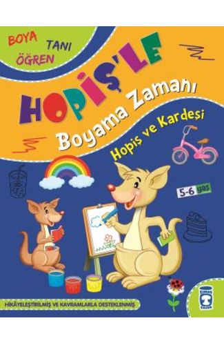 Hopiş Ve Kardeşi - Hopişle Boyama Zamanı