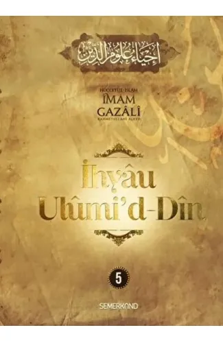 İhyau Ulumiddin 5. Cilt