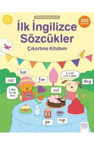 İlk İngilizce Sözcükler Çıkartma Kitabım- 250 Çıkartma