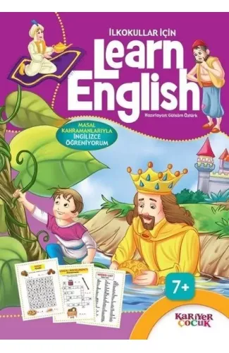 İlkokullar İçin Learn English - Mor