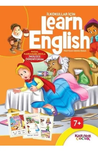 İlkokullar İçin Learn English - Turuncu