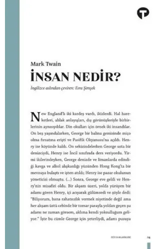 İnsan Nedir?