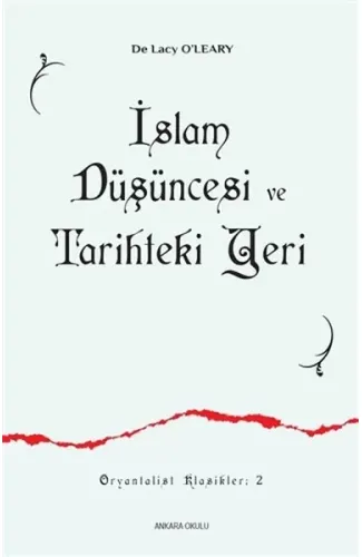 İslam Düşüncesi ve Tarihteki Yeri 2