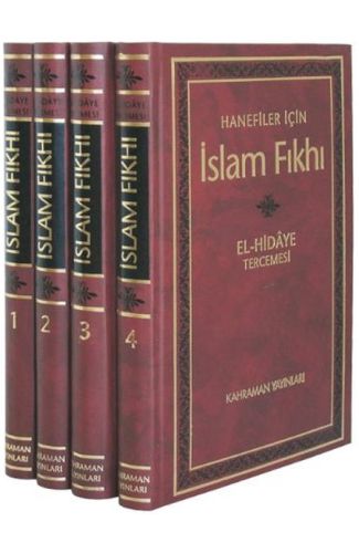 İslam Fıkhı / El-Hidaye Tercemesi (4 Cilt Şamua Kağıt)