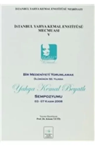 İstanbul Yahya Kemal Enstitüsü  Mecmuası V