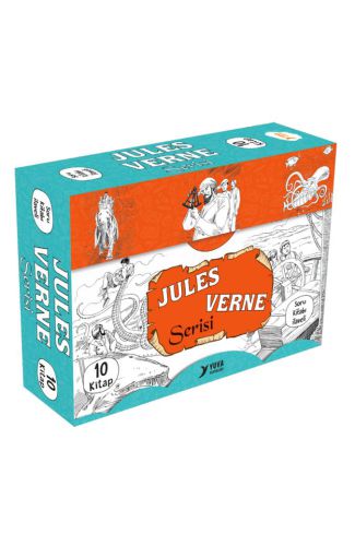 Jules Verne Serisi 4. Sınıf  (10 Kitaplık Set)