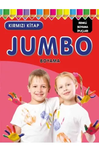 Jumbo Boyama Kırmızı Kitap