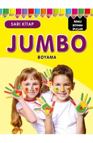 Jumbo Boyama Sarı Kitap