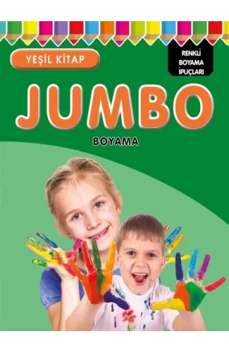 Jumbo Boyama Yeşil Kitap