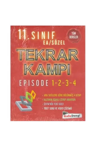 Kafa Dengi 11.Sınıf Tüm Dersler Tekrar Kampı (Sözel)