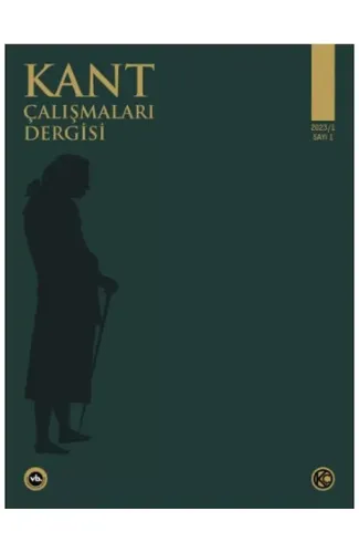 Kant Çalışmaları Dergisi Sayı 1