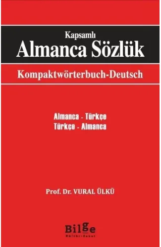 Kapsamlı Almanca-Türkçe, Türkçe-Almanca Sözlük