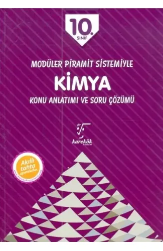 Karekök 10.Sınıf MPS Kimya Konu Anlatımı ve Soru Çözümü (Yeni)