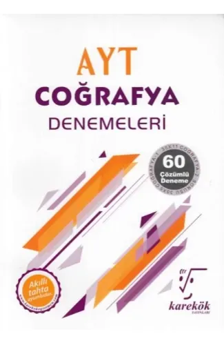 Karekök AYT Coğrafya Denemeleri (Yeni)