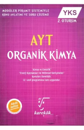 Karekök AYT Organik Kimya YKS 2.Oturum (Yeni)