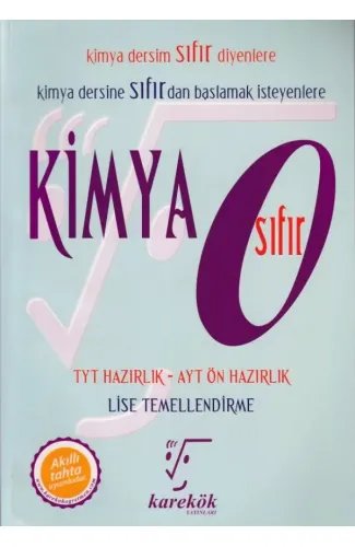 Karekök Kimya Sıfır (Yeni)