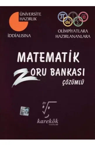 Karekök Matematik Zoru Bankası Çözümlü (Yeni)