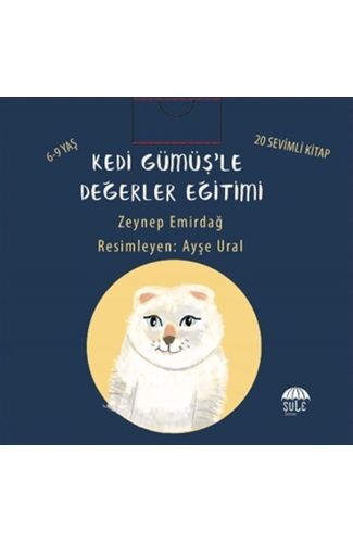 Kedi Gümüş’le Değerler Eğitimi Seti (20 Kitap Takım)