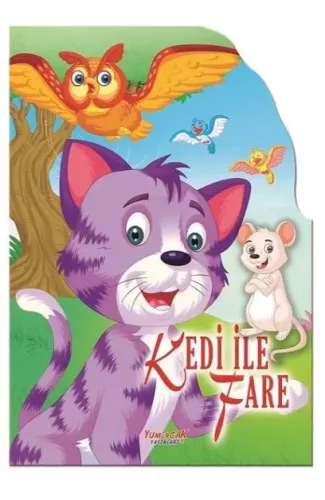 Kedi İle Fare - Şekilli Kitaplar