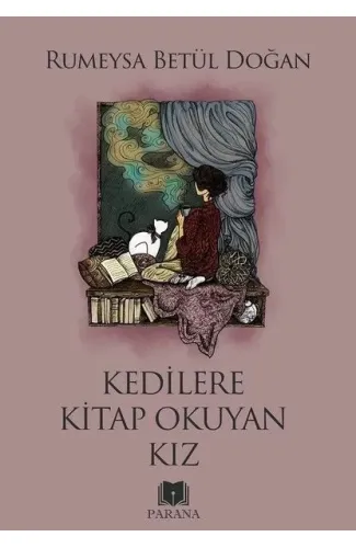 Kedilere Kitap Okuyan Kız