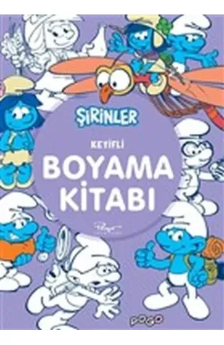 Keyifli Boyama Kitabı - Şirinler