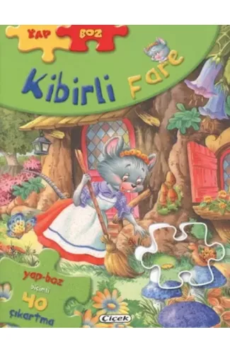 Kibirli Fare  Yap-Boz Çıkartmalı Masallar 4