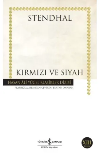 Kırmızı ve Siyah - Hasan Ali Yücel Klasikleri