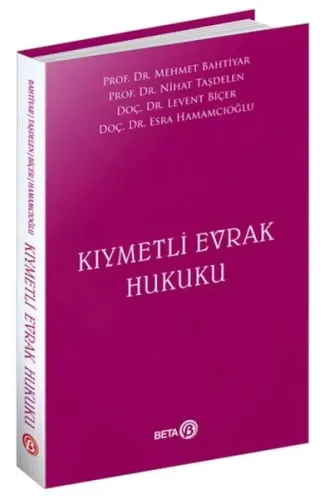 Kıymetli Evrak Hukuku