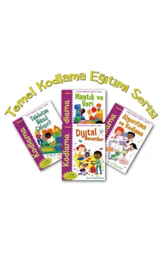 Kodlama-Temel Kodlama Eğitimi Serisi 4 Kitap