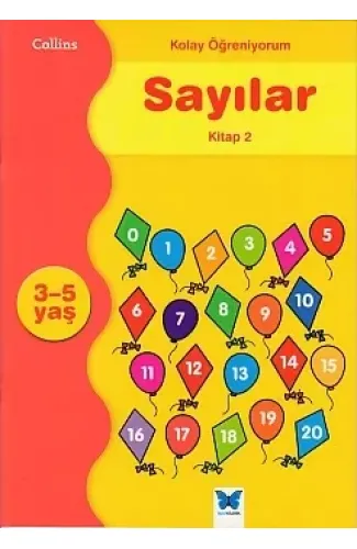 Kolay Öğreniyorum Sayılar - Kitap 2 (3-5 Yaş)