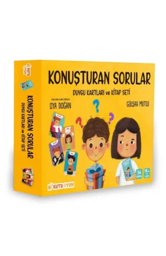 Konuşturan Sorular - Duygu Kartları ve Kitap Seti