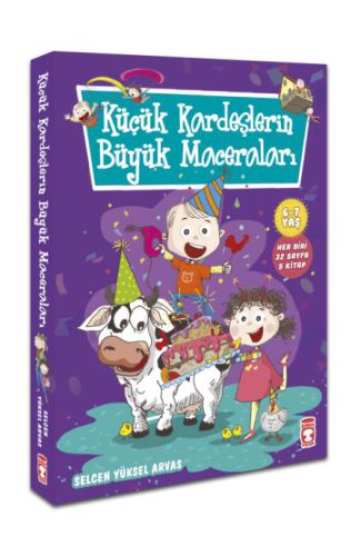 Küçük Kardeşlerin Büyük Maceraları Seti (5 Kitap)