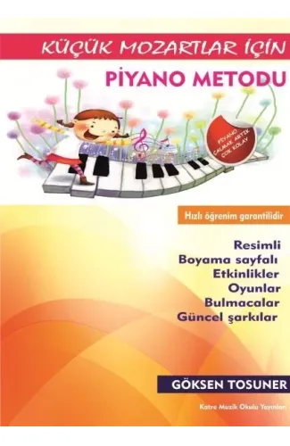 Küçük Mozartlar İçin Piyano Metodu