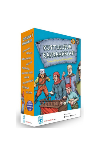 Kurtuluşun Kahramanları 3 Seti (10 Kitap Takım)