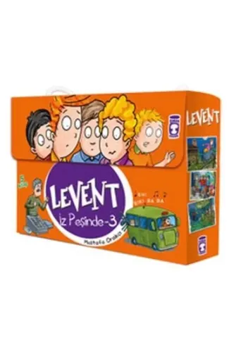 Levent İz Peşinde - 03 Set (5 Kitap Takım)