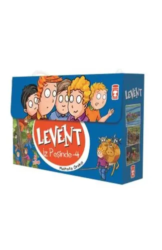 Levent İz Peşinde - 4 Set (5 Kitap)