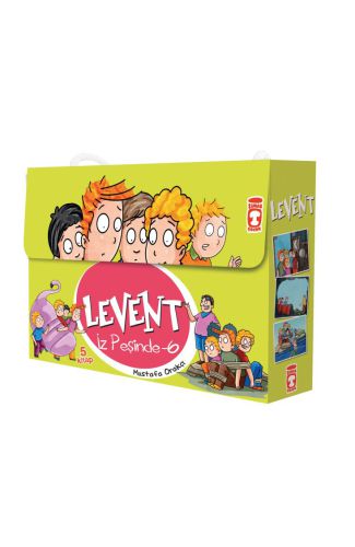 Levent İz Peşinde 6 Set (5 Kitap)