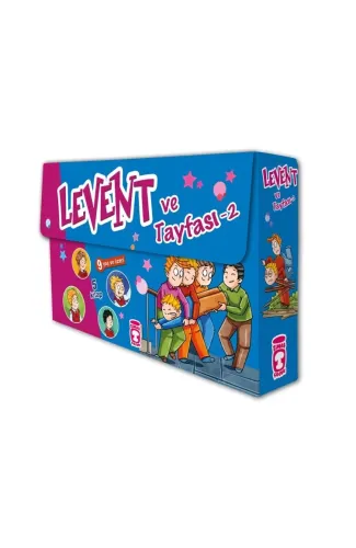 Levent ve Tayfası - 02 Set (5 Kitap Takım)