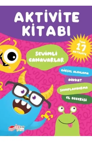 Loli Papi Serisi Aktivite Kitabı: Sevimli Canavarlar