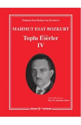 Mahmut Esat Bozkurt Toplu Eserler - 4