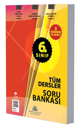 Marsis Yayınları 6 .Sınıf Tüm Dersler Soru Bankası