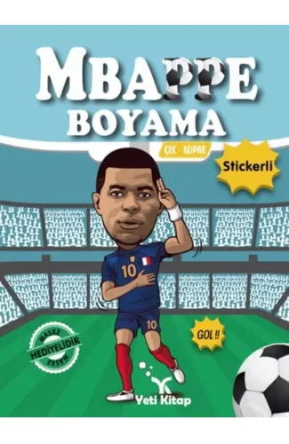 Mbappe Boyama Kitabı