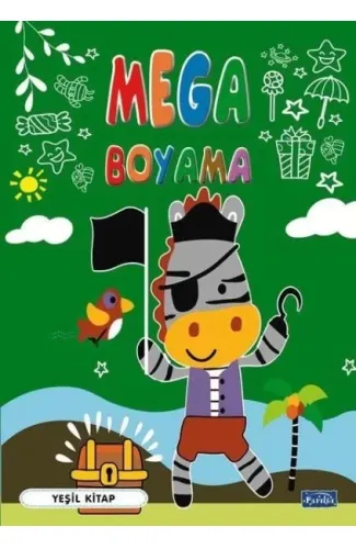 Mega Boyama Yeşil Kitap