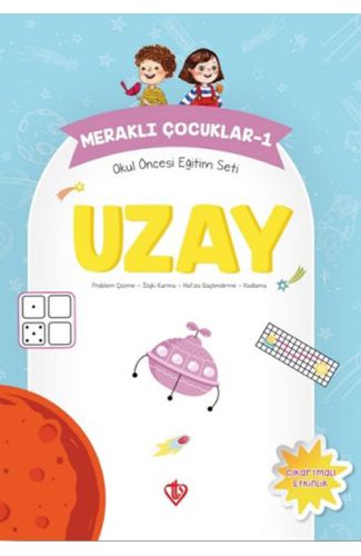 Meraklı Çocuklar 1 - Okul Öncesi Eğitim Seti Uzay