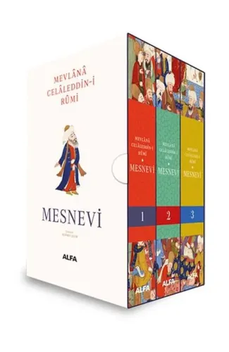 Mesnevi 1-2-3 (Kutulu Set)