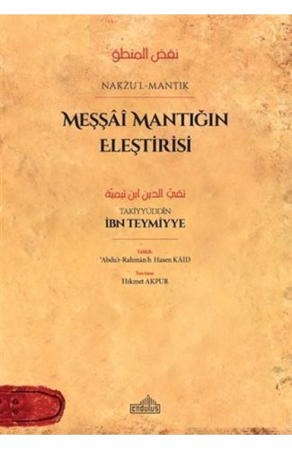 Meşşai Mantığın Eleştirisi