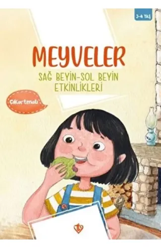 Meyveler Sağ Beyin Sol Beyin Etkinlikleri