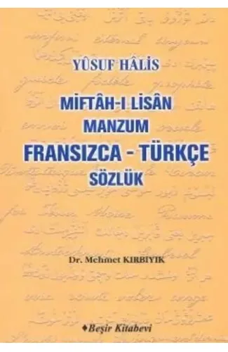 Miftah-ı Lisan Manzum Fransızca Türkçe Sözlük